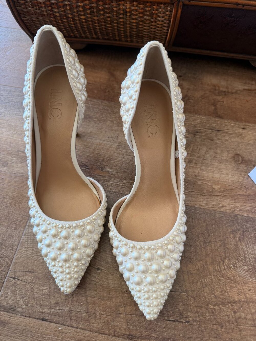 INC Pearls High Hell. Siz 7 - Excellent Shape